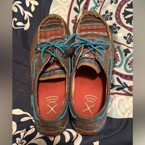 Size 10 Woman’s Twisted X Boat Shoes